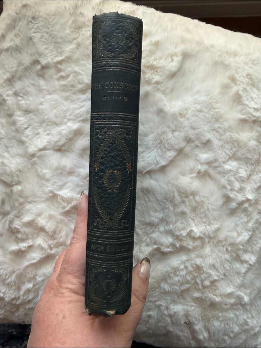 Antique 1890s The Conscript by Alexandre Dumas (Avon Edition)